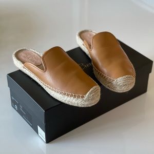 J. Crew Leather Espadrilles. Worn 1x.
